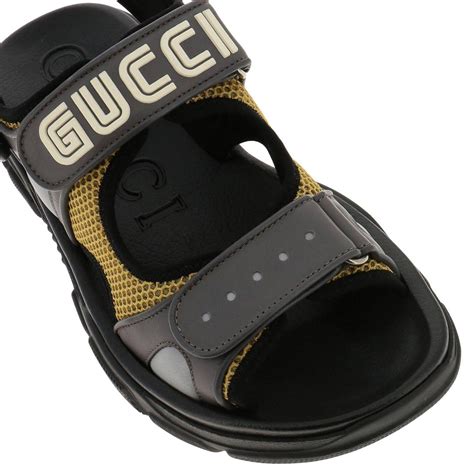 gucci sandals mens|gucci men's formal sandals.